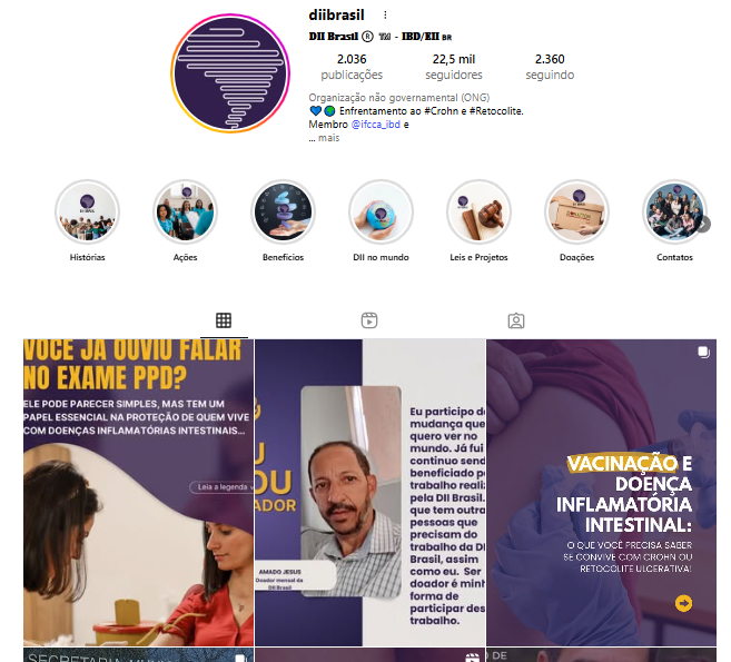 dii brasil redes sociais autoridade digital para ONG