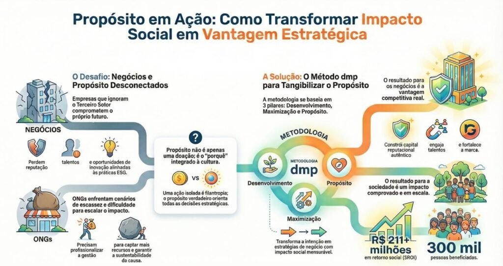 Infografico modelo de trabalho Clever Murilo Pires Tendencias 2026 Gestao no Terceiro Setor